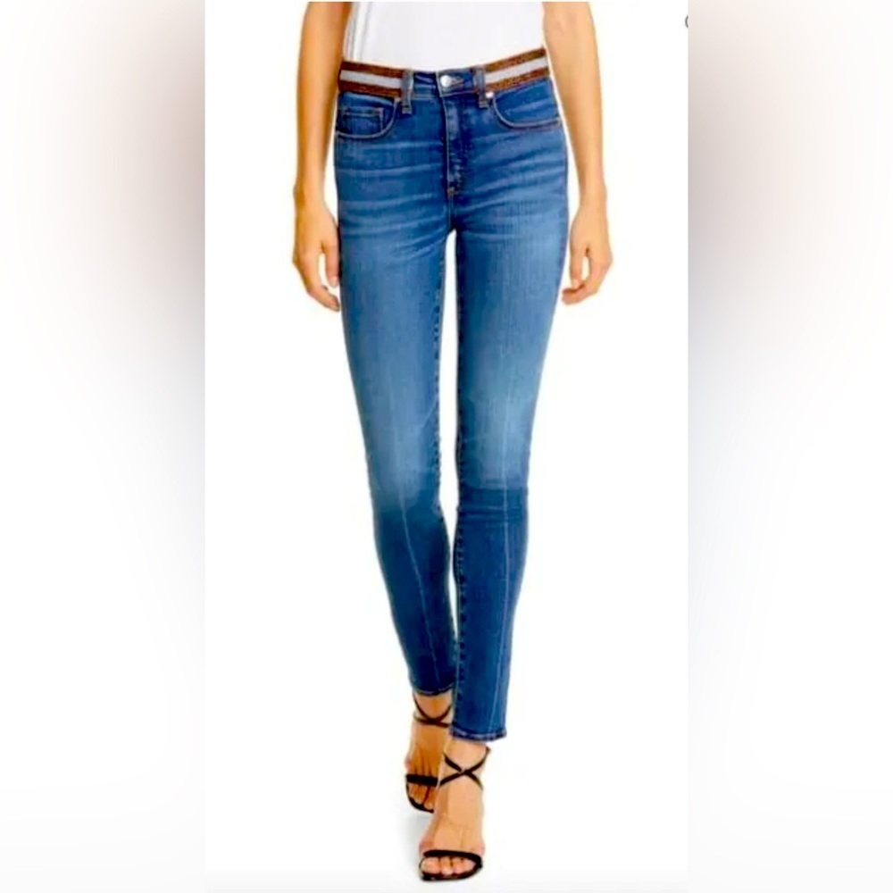 NEW - Veronica Beard High Waisted Skinny Jeans, 25
